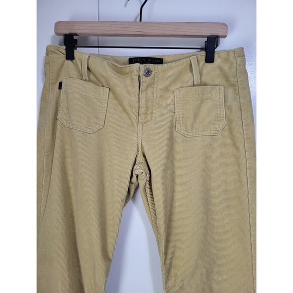 Juicy Jeans Vintage y2k Corduroy Pants Low Rise SZ 29 Made in USA - Picture 4 of 14